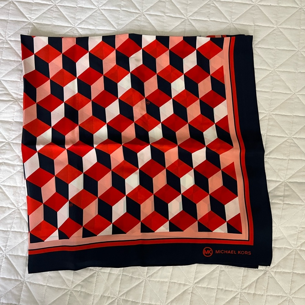 MICHAEL KORS SILK SCARF